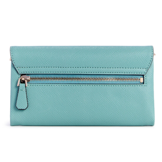 Cartera Guess Noelle Chica Turquesa 0