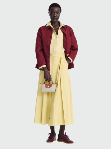 LONGCHAMP - Clutch Le Pliage Original S Verde