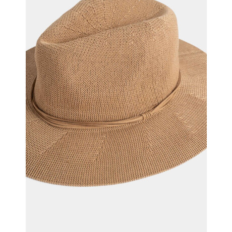 Sombrero Tejido Marron Beige