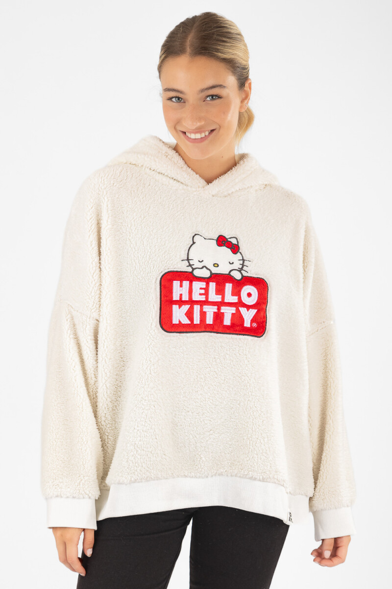 Hoodie sherpa kitty Marfil