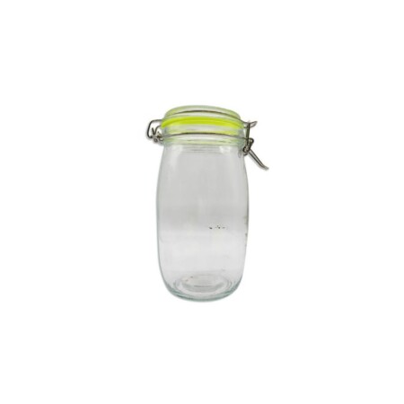 FRASCO DE VIDRIO HERMETICO 2500ML Sin color