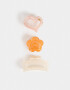 Broches Sets Con flores Set De Broches - Combinacion Multicolor