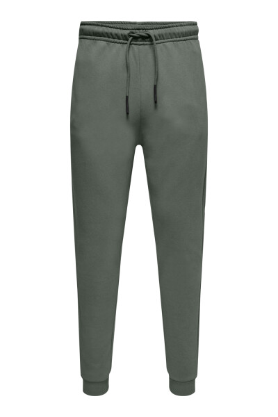 Pantalon Jogger. Cintura ajustable Castor Gray