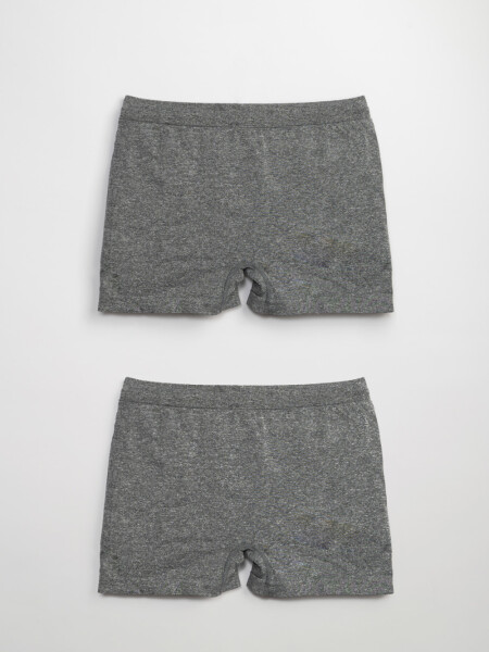 Boxer Microfibra Pack X2 Gris