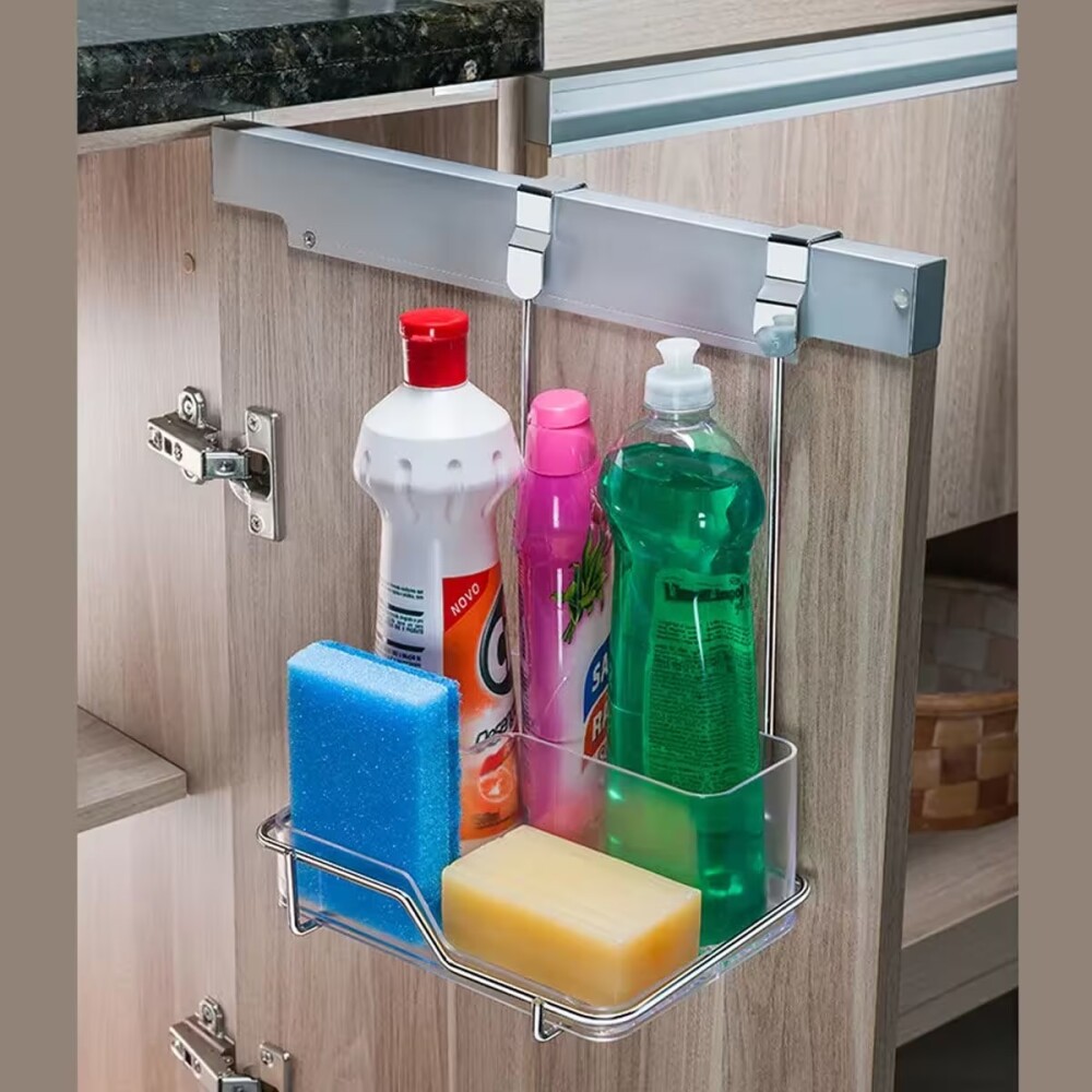 PORTA DETERGENTE, JABÓN Y ESPONJA PUERTA ARMARIO Porta Detergente, Jabón Y Esponja Puerta Armario