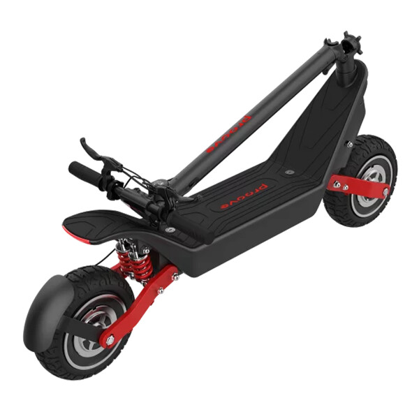 Monopatín Proove Dual Sport Led Autonomía 80km 48v MONOPATIN PROOVE DUAL SPORT-SE BLACK/RED