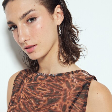 TOP KENDAL Animal Print