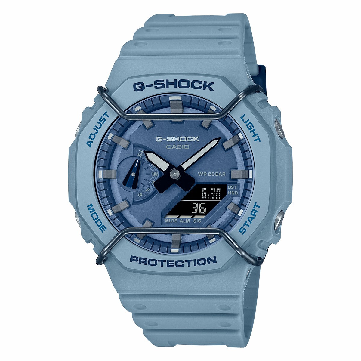Reloj CASIO G-SHOCK GA2100PT-2ADR Resina Gris Esfera 45mm 