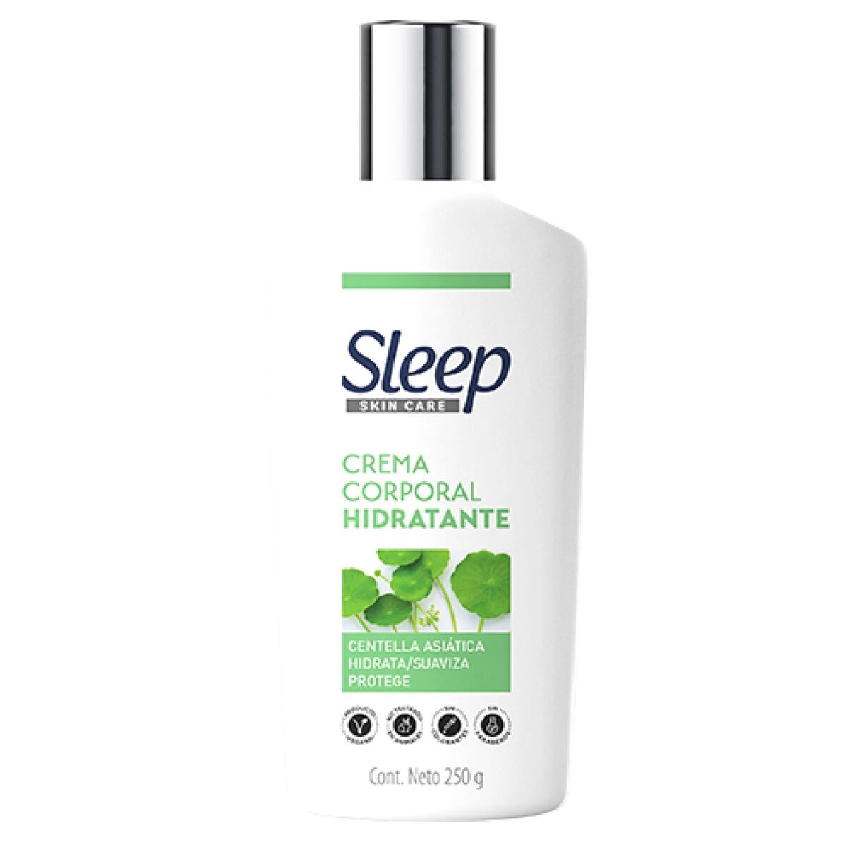 Crema Corporal Sleep Skin Care Hidratante con Centella Asiática 250 GR 