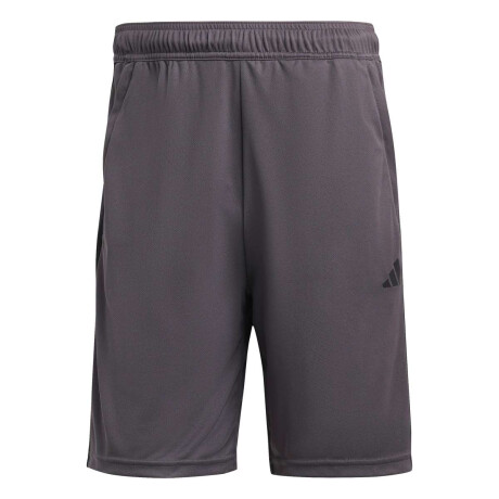 Short Train Essentials Piqué Training de Hombre Gris