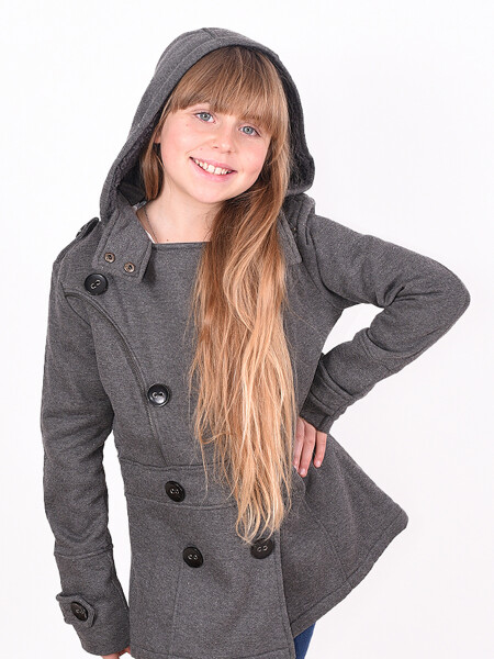 CHAQUETA FLAVIA GRIS OSCURO