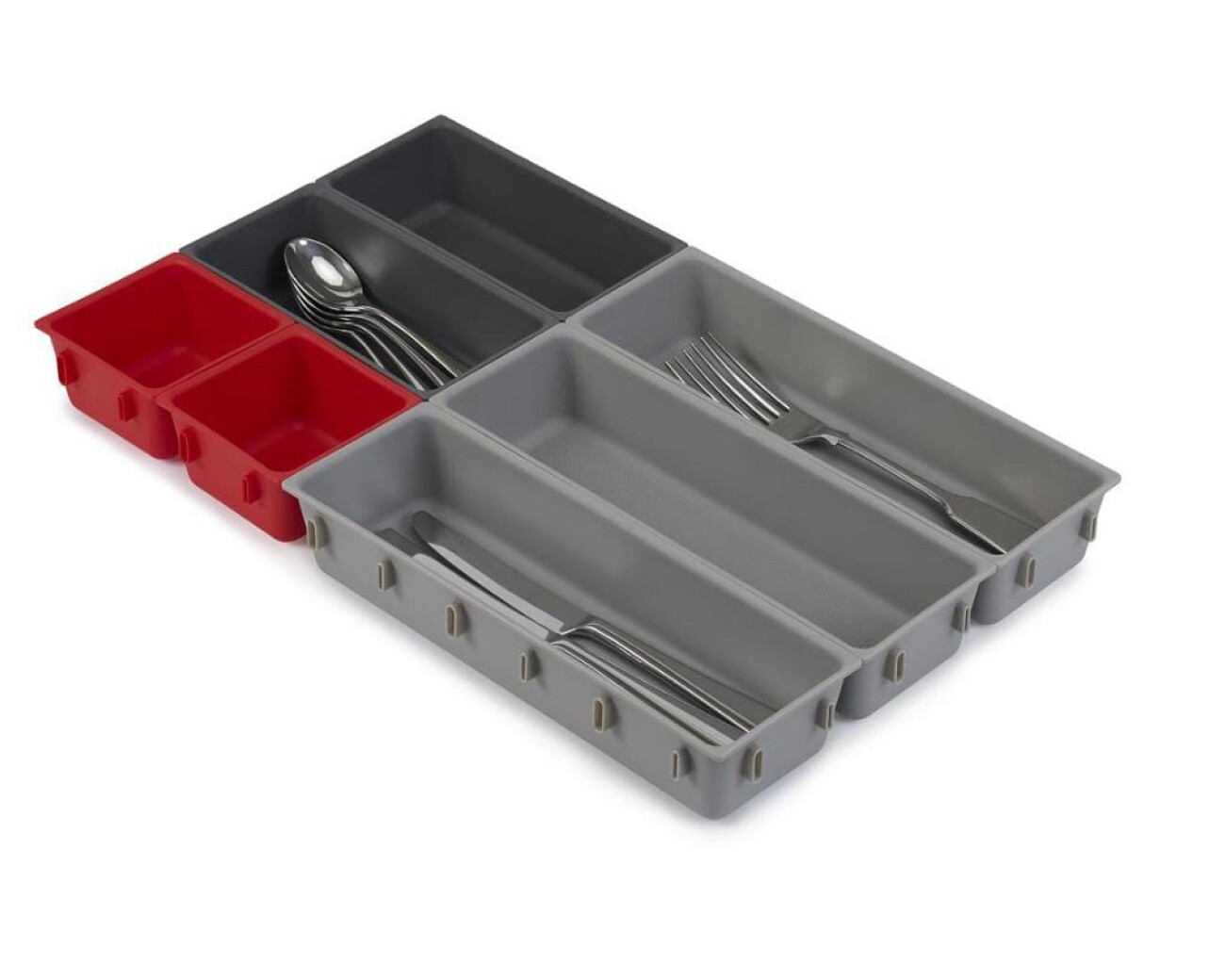 Organizador de Cajón Encastrable Joseph Joseph Duo 85190 – Set x7 Piezas Organizador de Cajón Encastrable Joseph Joseph Duo 85190 – Set x7 Piezas