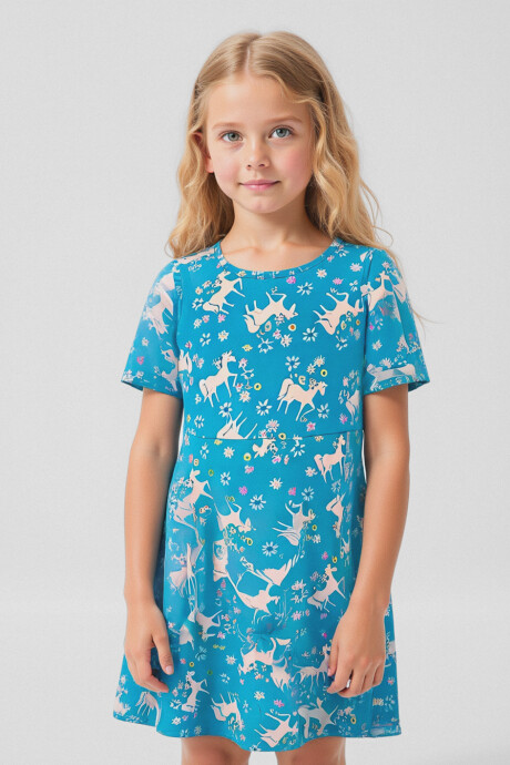 Vestido Rose 0809 Estampado 5