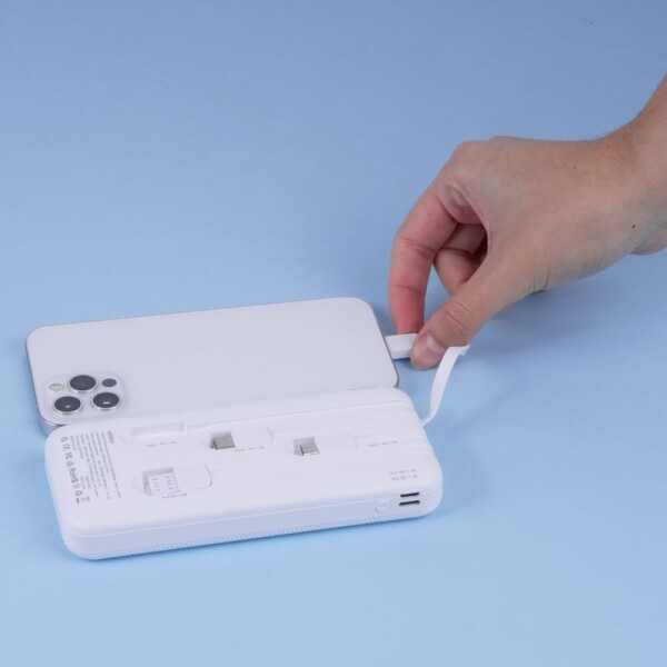 Powerbank 10000mAh blanco