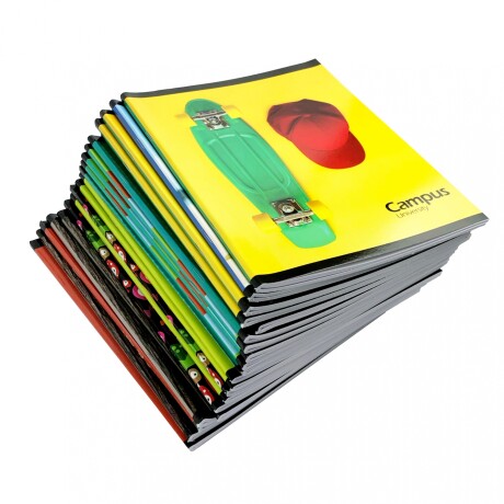 Cuaderno Campus 48 Hojas Doble Raya Engrampado x 20 Cuaderno Campus 48 Hojas Doble Raya Engrampado x 20