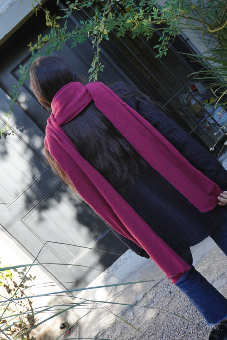 Pashmina PUR Ciruela