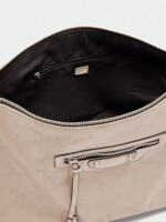 Bolso De Mano De Efecto Envejecido crudo