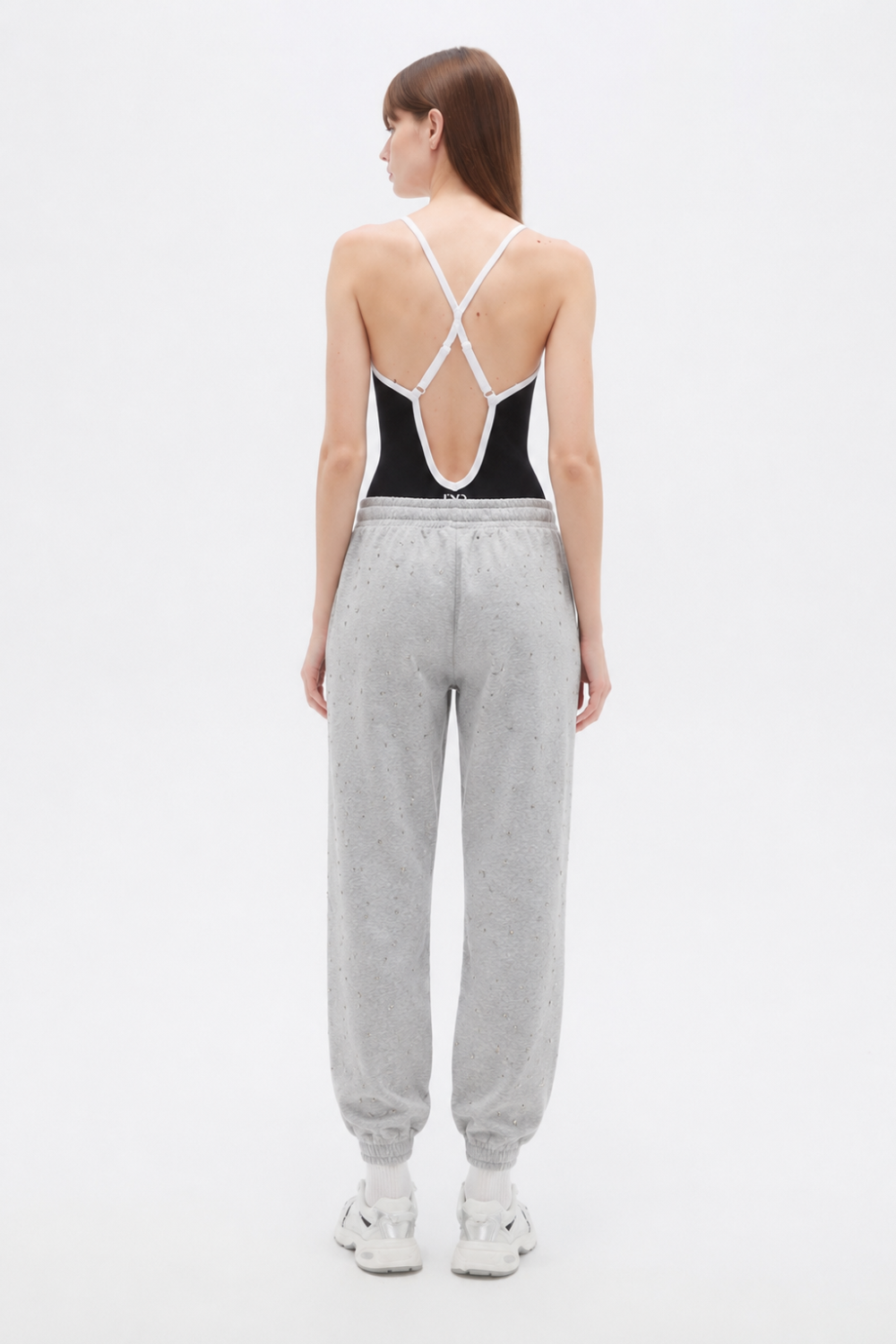 Babucha Stars Gris Melange
