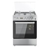 Cocina James C-26 A TKS - Inox color acero inoxidable puerta con visor Cocina James C-26 A Tks - Inox Color Acero Inoxidable Puerta Con Visor