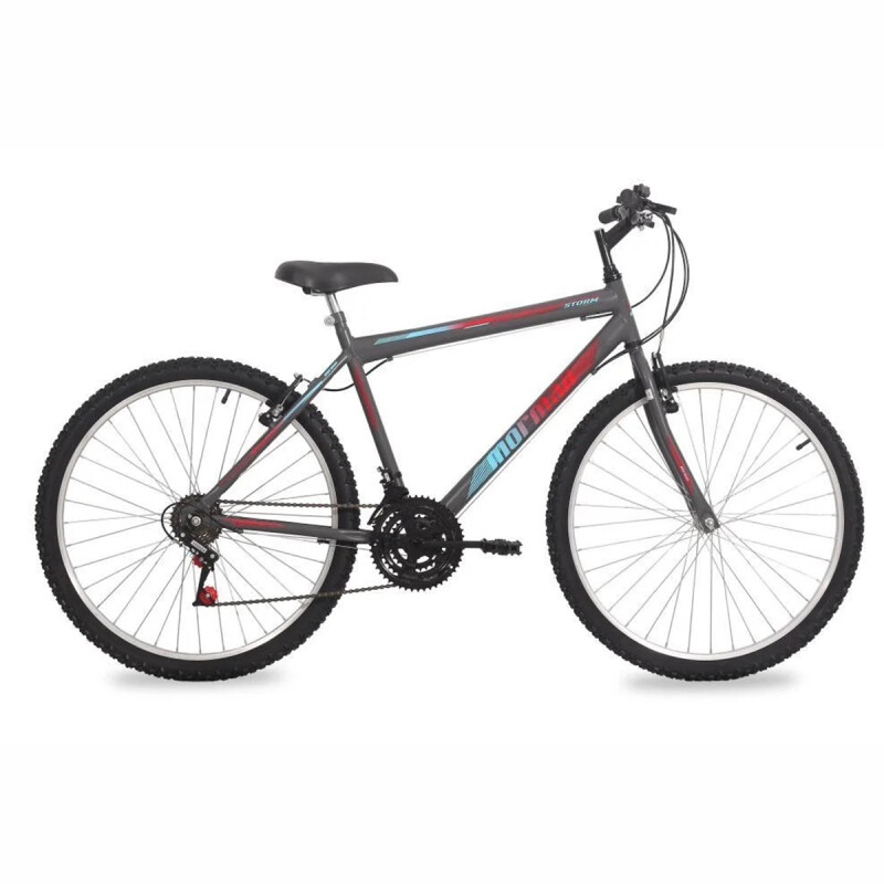 BICICLETA MORMAII RODADO 26 STORM 18 VELOCIDADES GRAFITO Bicicleta Mormaii Rodado 26 Storm 18 Velocidades Grafito