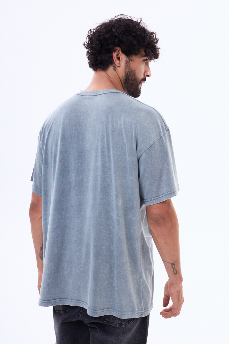 Remera Zeus azul
