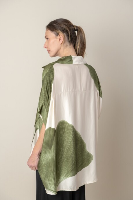 CAMISA HOJA Verde