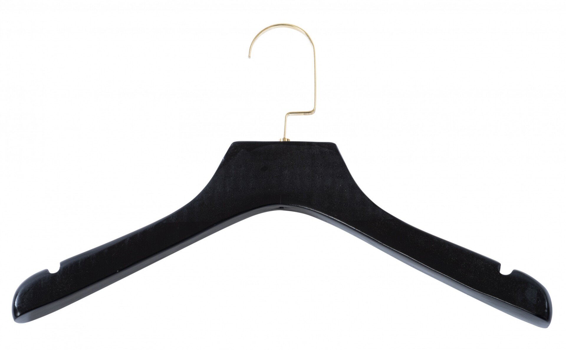 Percha De Madera Negra 
