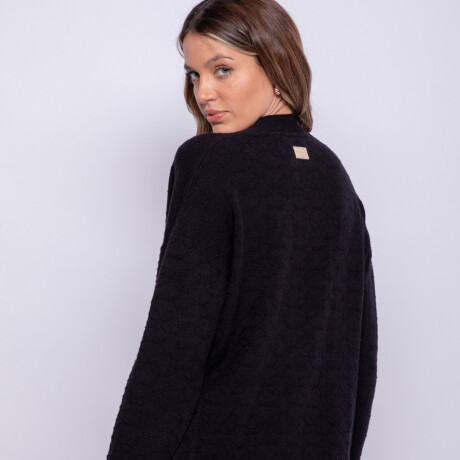 CARDIGAN SONICA Negro