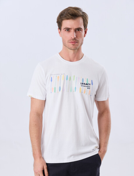 REMERA ESTAMPADA Blanco