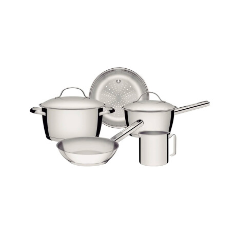 Bateria de Cocina Tramontina Allegra Acero Inoxidable Triple Fondo Bateria de Cocina Tramontina Allegra Acero Inoxidable Triple Fondo