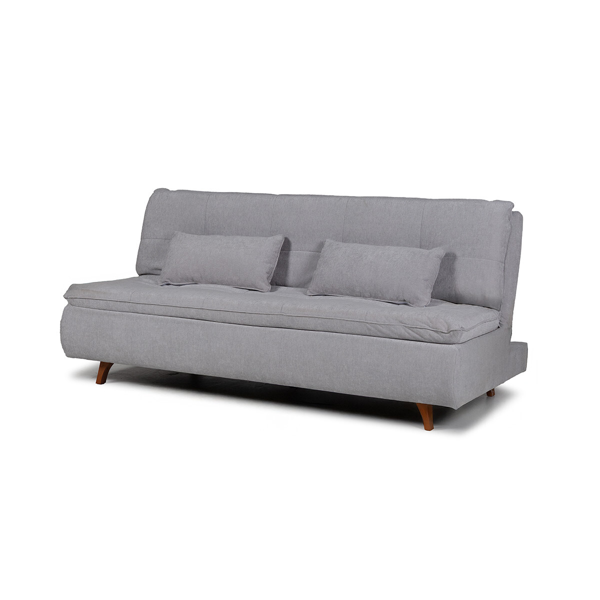 Sofá Cama Maira - Tela Microfibra - 10286 (Gris) 