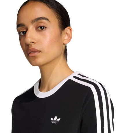 Remera Adidas 3S Tee Slim Negro