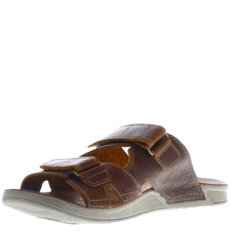 Sandalias de Hombre Freeway Casual c/Velcros Marrón