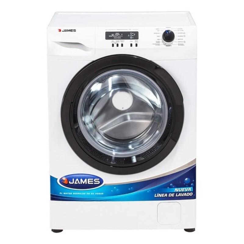 Lavarropas Automático James 6Kg Carga Frontal Garantía Oficial Blanco