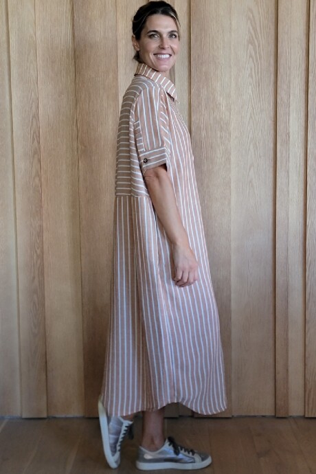 Túnica Costa Lino Raya Camel