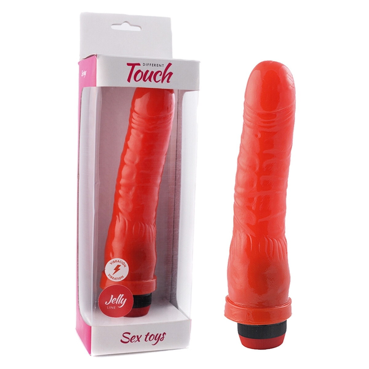 Vibrador Banana - Rojo 