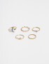 Sets Anillos Cerámica Sets De Anillos - Dorado