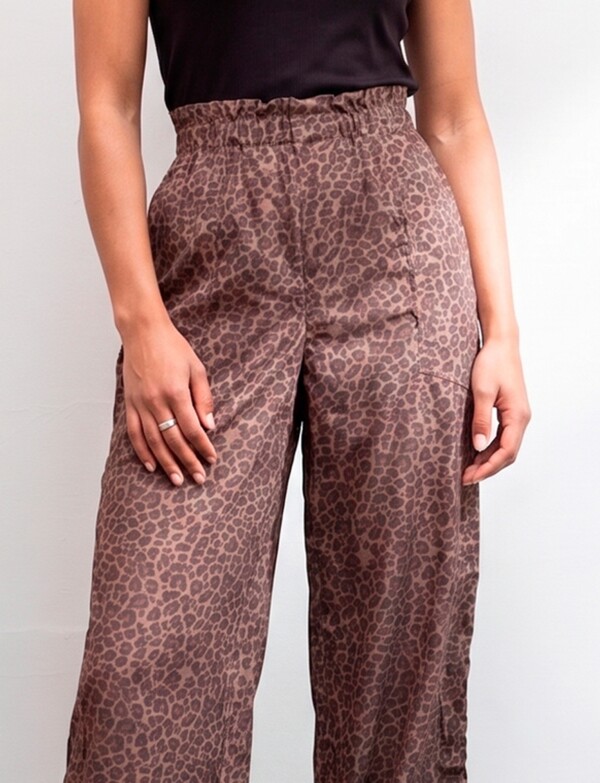 Pantalon Wide Leg TOSTADO/MULTI