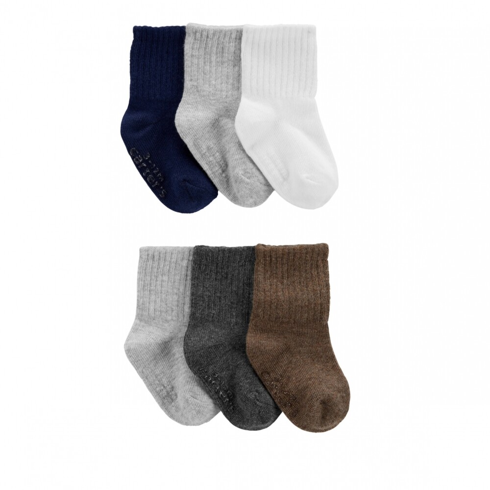 Set Medias Carters x6 Toddler Lisas Unisex 4 a 7 Set Medias Carters x6 Toddler Lisas Unisex 4 a 7