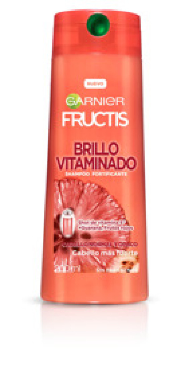 Garnier Fructis Brillo Vitaminado Acondicionador 200ml – Cabello Suave y Luminoso