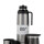 Termo Manija Rigida + Mate Acero inox. Acero Con Flap