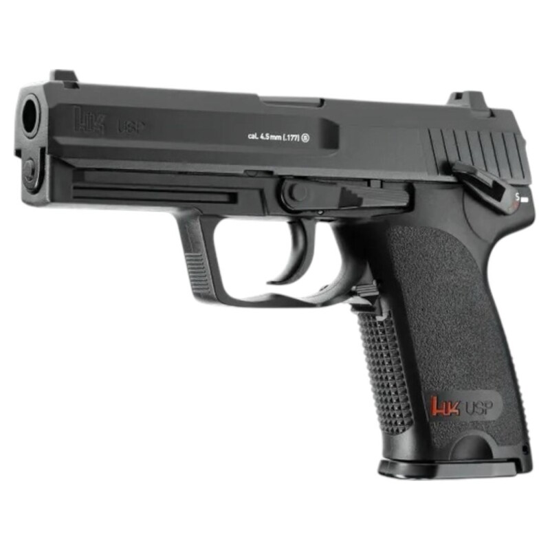 Combo Pistola Co2 HK USP Calibre 4,5mm Combo Pistola Co2 HK USP Calibre 4,5mm