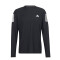 Remera de Hombre Adidas Own The Run M/Larga Negro - Blanco