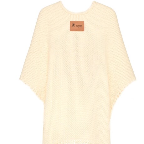 Ruana de Lana Merino Gruesa