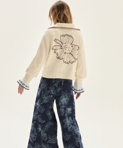 Cardigan Eco Crudo