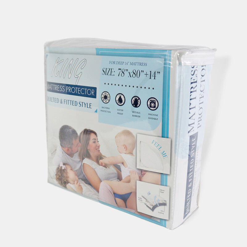 PROTECTOR P/COLCHON KING 198x203+35cm Unica