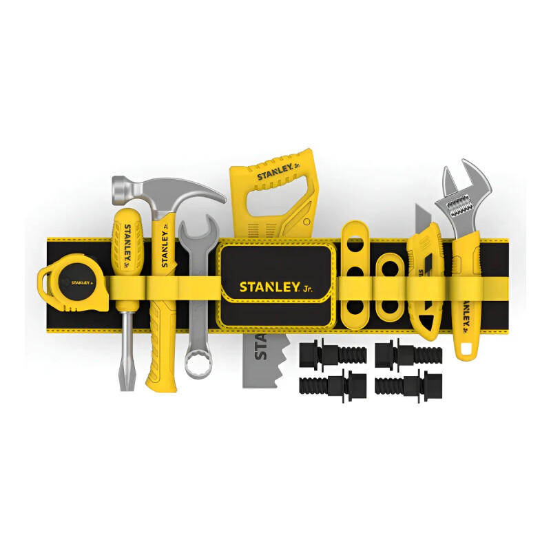Juguete Stanley Jr Set 24 Pzas Cinturon Herramientas Juguete Stanley Jr Set 24 Pzas Cinturon Herramientas