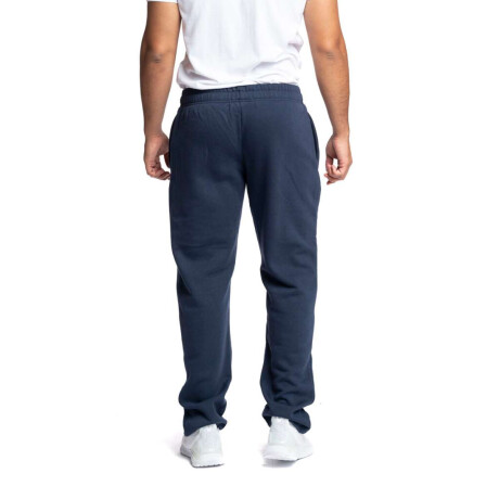 Pantalón Largo Recto Felpa AD de Hombre Azul