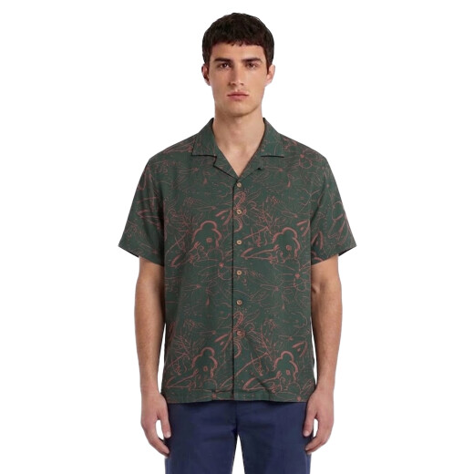Camisa Critical Slide Scratch Resort - Verde Camisa Critical Slide Scratch Resort - Verde
