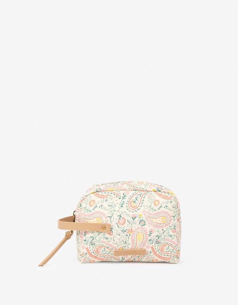 Porta Cosméticos Portacosméticos Flores - Estampado Flores